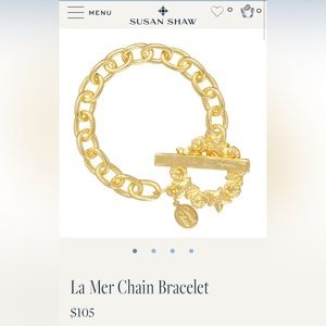 Susan Shaw NWT La Mer Chain Bracelet
